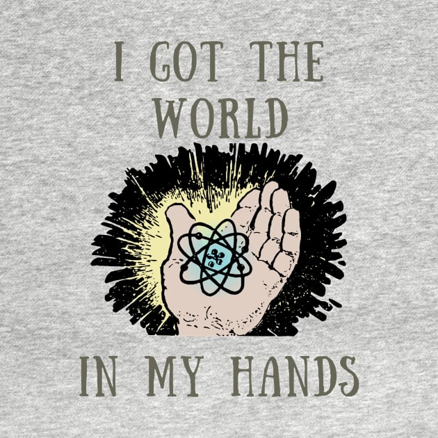 I got the world in my hands by IOANNISSKEVAS